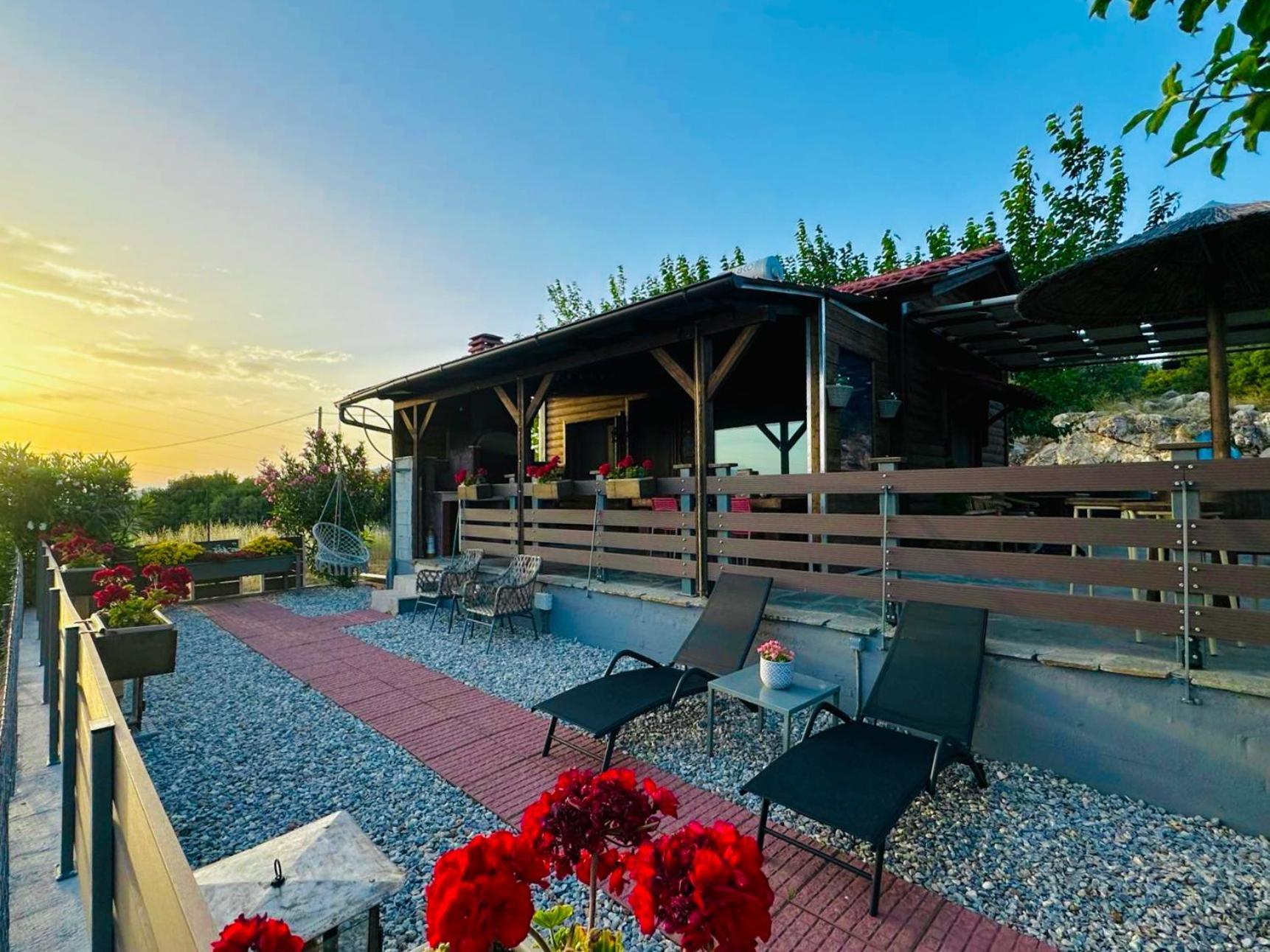 Lotos Villa Amigdhaleon Ngoại thất bức ảnh